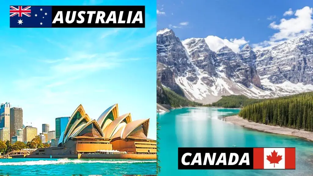 australia and canada